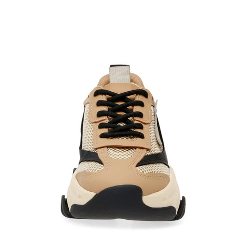 Steve Madden Women's Khaki & Black Possession-E Sneaker Sneakers |Steve Madden In Lebanon