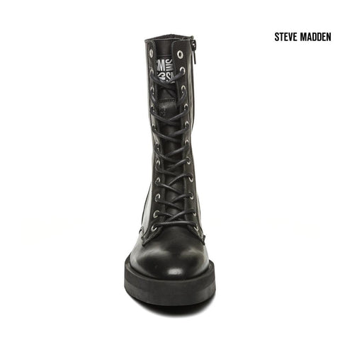 Steve Madden Women's Black Manou Leather Boots |Steve Madden in Lebanon