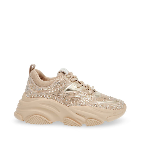 Steve Madden Women's Beige Privy Sneakers | Steve Madden In Lebanon