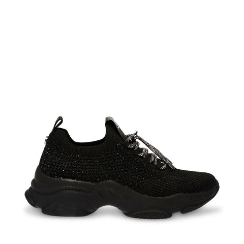 Steve Madden Women's Black Meter Sneakers | Steve Madden In Lebanon