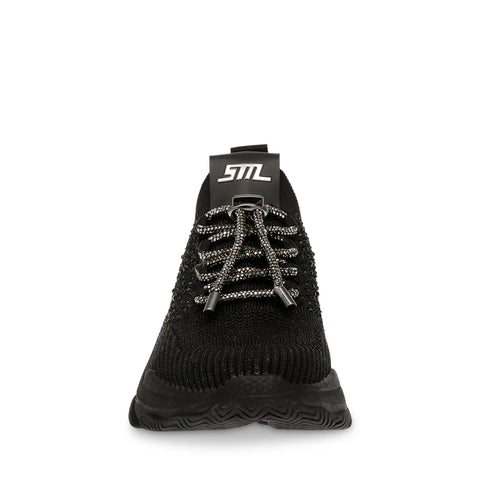 Steve Madden Women's Black Meter Sneakers | Steve Madden In Lebanon