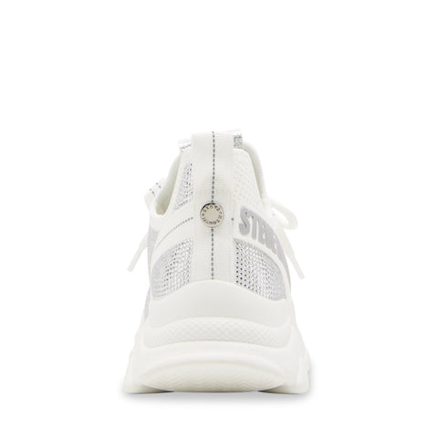 Steve Madden Women's White Maxilla-R Sneakers | Steve Madden In Lebanon