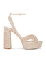 Steve Madden Women's Gold Laurel Platform Sandals | Steve Madden in Lebanon