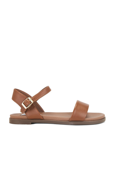 Steve Madden Women's Brown Dina Flat Sandals | Steve Madden in Lebanon