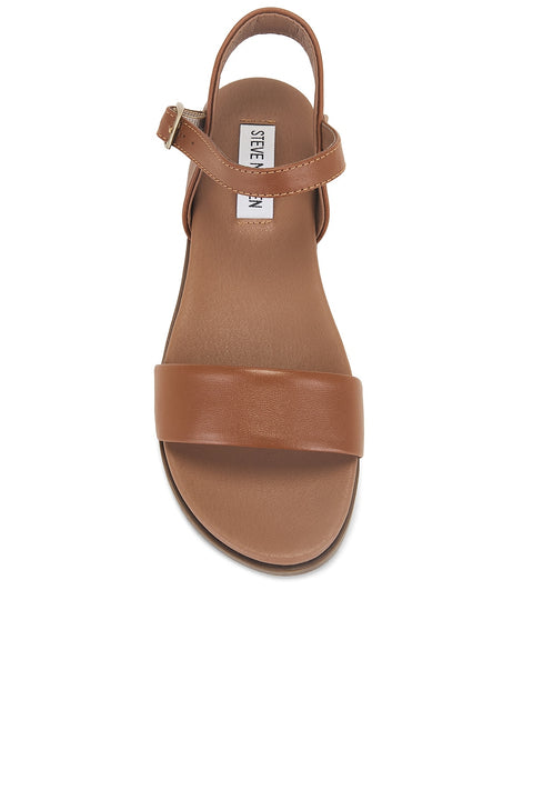 Steve Madden Women's Brown Dina Flat Sandals | Steve Madden in Lebanon