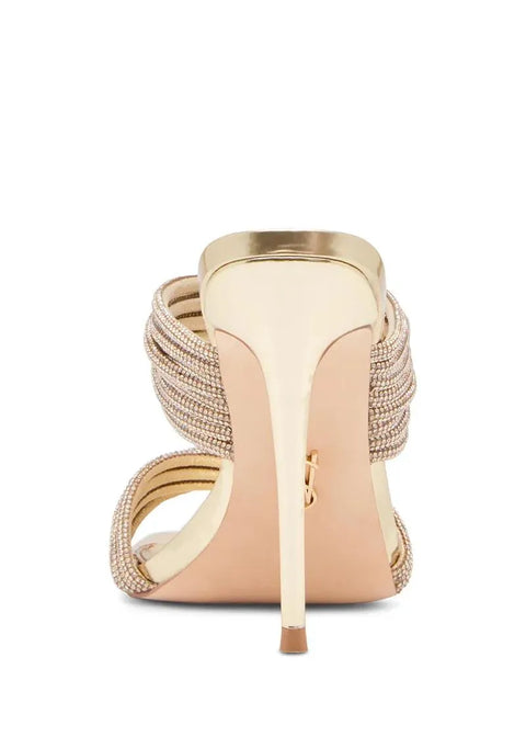 Steve Madden Women's Gold Novel Sandals | Steve Madden In Lebanon