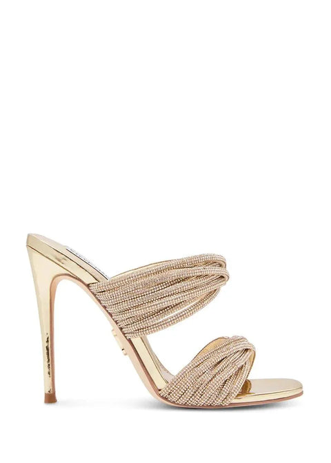 Steve Madden Women's Gold Novel Sandals | Steve Madden In Lebanon