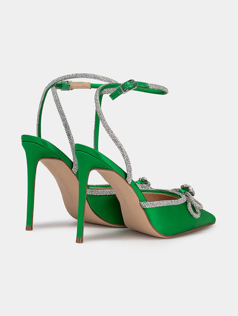 Steve Madden Women's Green Viable Heeled Sandal | Steve Madden In Lebanon