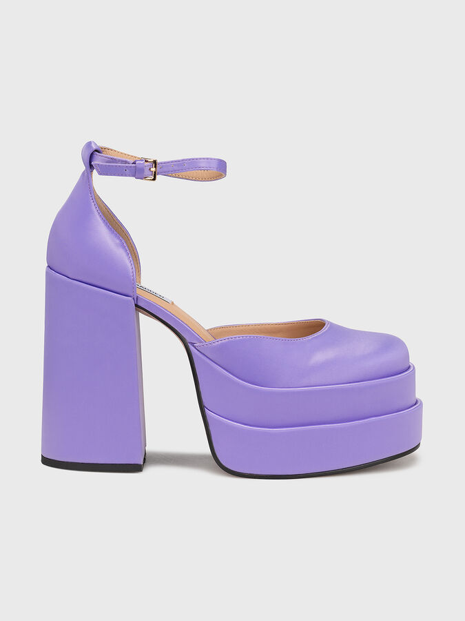 Steve Madden Women's Purple Satin Charlize Heels | Steve Madden In Lebanon