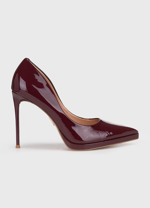 Steve Madden Women's Klassy Burgundy High Heel | Steve Madden In Lebanon