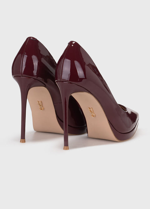 Steve Madden Women's Klassy Burgundy High Heel | Steve Madden In Lebanon