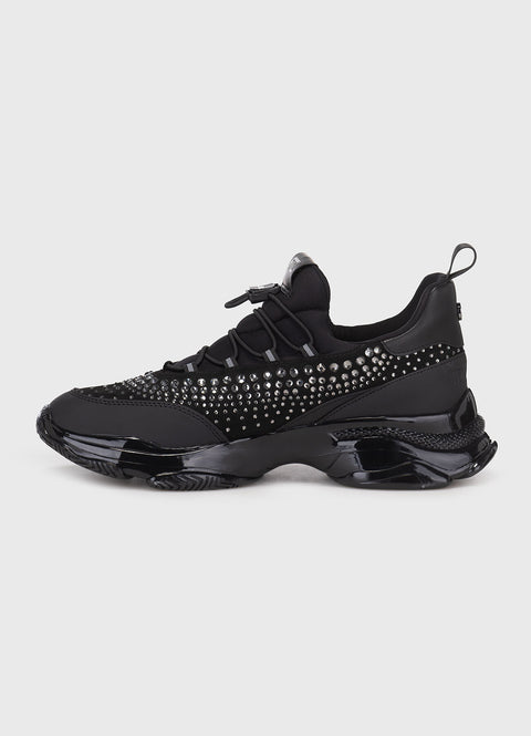 Steve Madden Women's Black Motif-R Sneakers | Steve Madden In Lebanon
