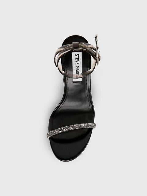 Steve Madden Women's Black Balia Heeled Sandal | Steve Madden In Lebanon