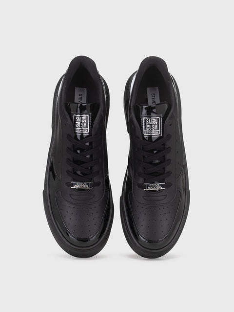 Steve Madden Men's Black Brent Sneaker | Steve Madden In Lebanon