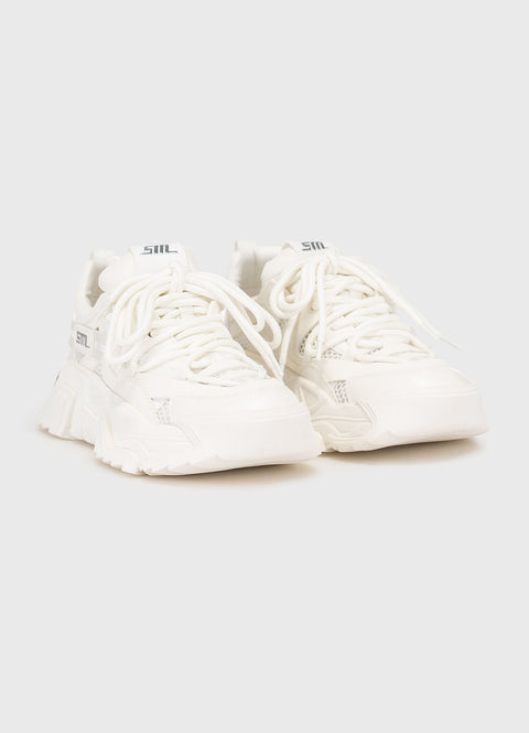 Steve Madden Women's White Kingdom-E Sneakers | Steve Madden In Lebanon