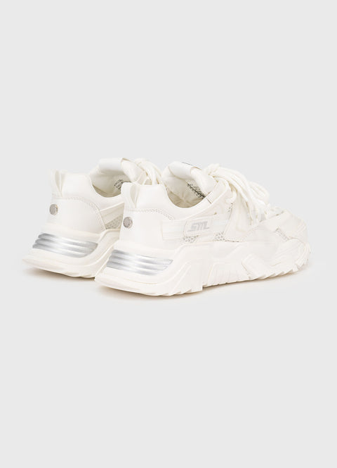 Steve Madden Women's White Kingdom-E Sneakers | Steve Madden In Lebanon