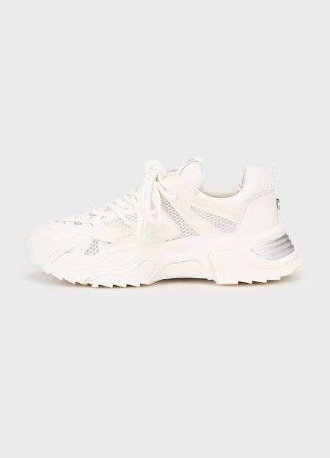 Steve Madden Women's White Kingdom-E Sneakers | Steve Madden In Lebanon
