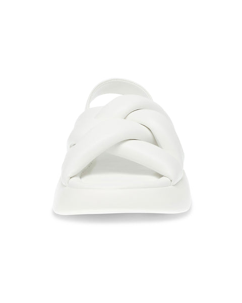 Steve Madden Women's White Synthetic Hazzie Sandal |Steve Madden In Lebanon