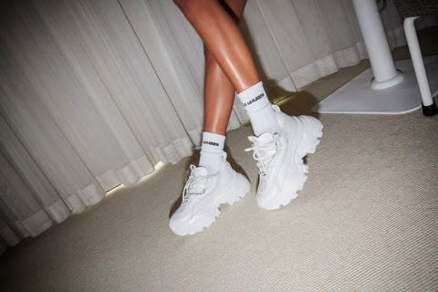 Steve Madden Women's White Recoupe Sneakers | Steve Madden In Lebanon