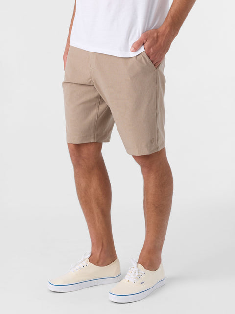 Hang Ten Men's Beige  Hybrid Shorts |Hang Ten in Lebanon