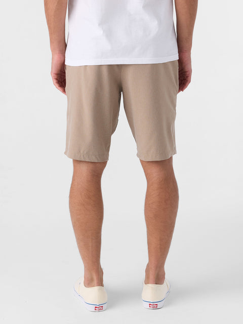 Hang Ten Men's Beige  Hybrid Shorts |Hang Ten in Lebanon