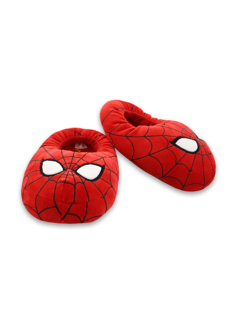 Marvel Spider-Man Kid's Red Plush Red Slippers | Marvel In Lebanon