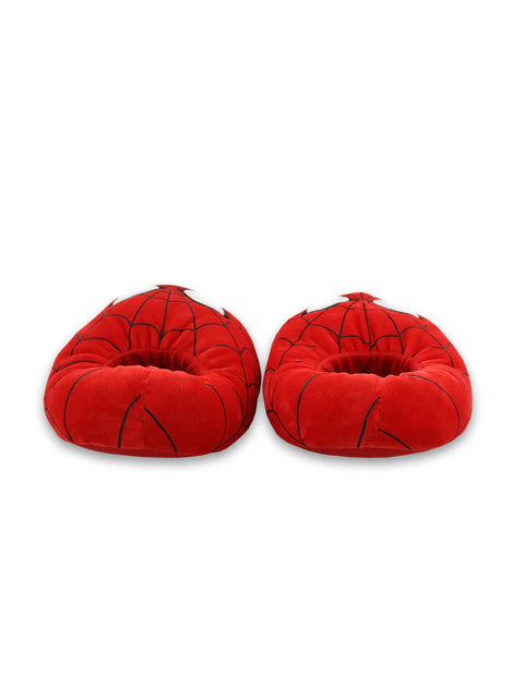 Marvel Spider-Man Kid's Red Plush Red Slippers | Marvel In Lebanon