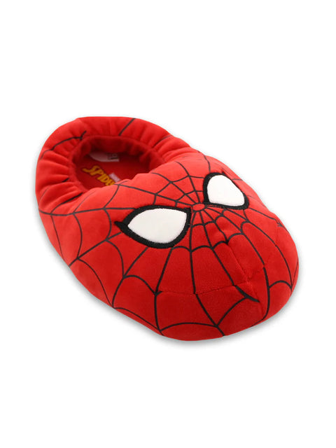 Marvel Spider-Man Kid's Red Plush Red Slippers | Marvel In Lebanon