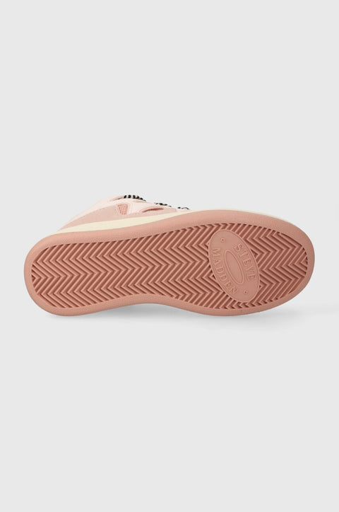 Steve Madden Women's Baby Pink Roaring Sneakers | Steve Madden In Lebanon