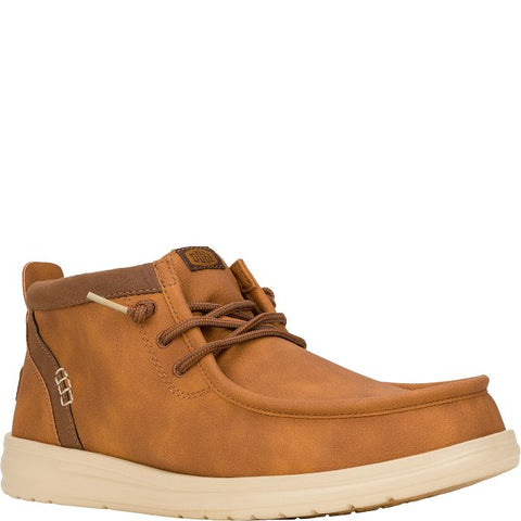 Hey Dude Men's Brown Wally Mid Gripr Casual Shoes | Hey Dude In Lebanon