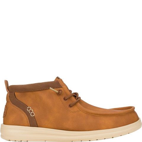 Hey Dude Men's Brown Wally Mid Gripr Casual Shoes | Hey Dude In Lebanon