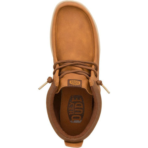 Hey Dude Men's Brown Wally Mid Gripr Casual Shoes | Hey Dude In Lebanon