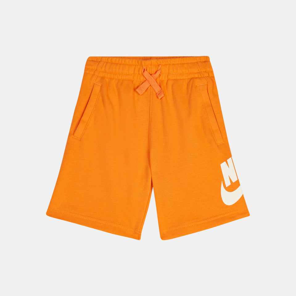 Nike Boy's Orange Logo Printed Shorts | Nike in Lebanon