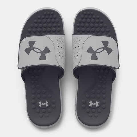 Under Armour Men's Grey UA Ignite Pro Slide Slipper | Under Armour In Lebanon