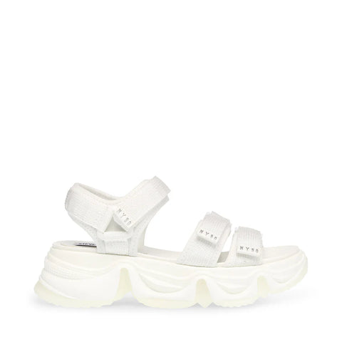 Steve Madden Women's White Chakra Sandal |Steve Madden In Lebanon