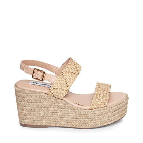 Steve Madden Women's Beige Focused Wedge Espadrilles |Steve Madden In Lebanon