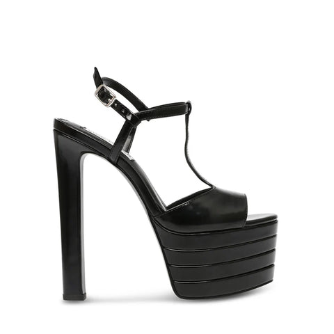 Steve Madden Women's Black Lola Heeled Sandal |Steve Madden In Lebanon