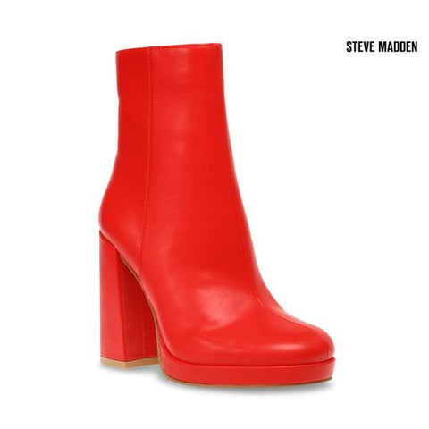Steve Madden Women's Red Main+  Synthetic  Ankle Boots |Steve Madden in Lebanon