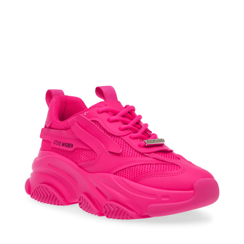Steve Madden Women's Fuchsia Synthetic Possession Sneakers |Steve Madden In Lebanon