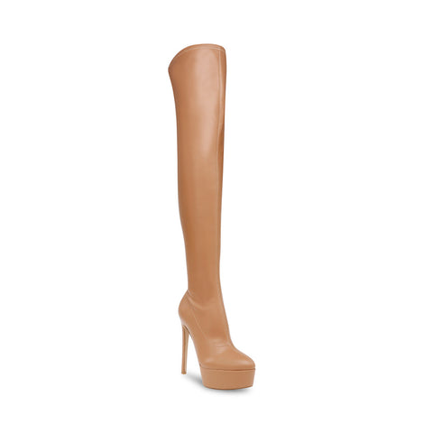 Steve Madden Women's Tan Trivia Heeled  Boots  | Steve Madden in Lebanon