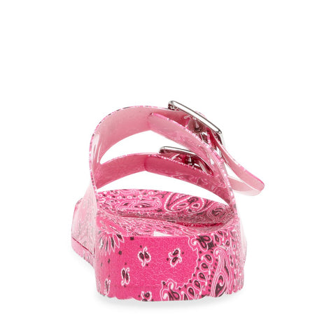 Steve Madden Women's Fuchsia Printed Evanne Slipper|Steve Madden In Lebanon