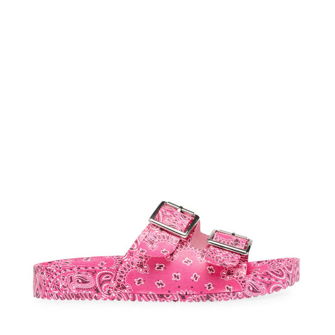 Steve Madden Women's Fuchsia Printed Evanne Slipper|Steve Madden In Lebanon