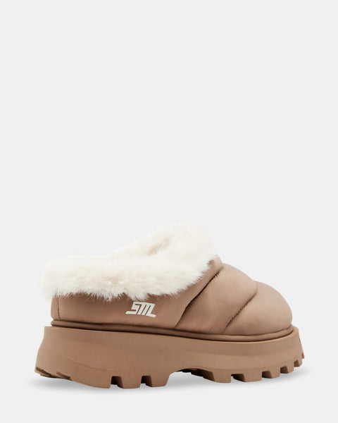Steve Madden Women's Tan Fireplace Slipper | Steve Madden In Lebanon