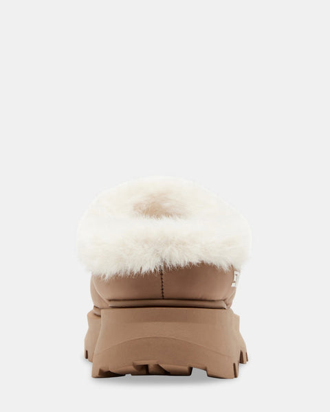 Steve Madden Women's Tan Fireplace Slipper | Steve Madden In Lebanon