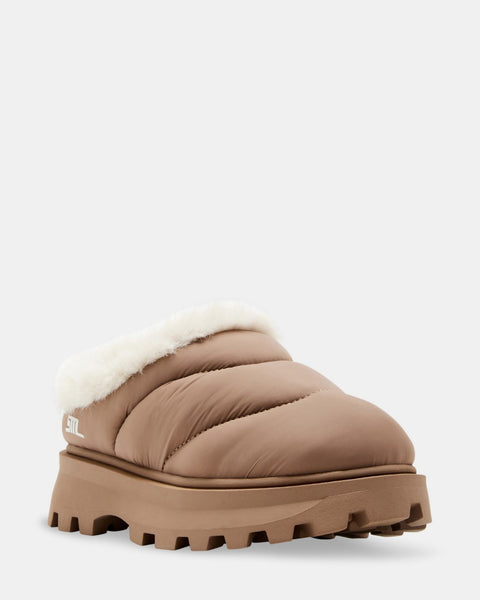 Steve Madden Women's Tan Fireplace Slipper | Steve Madden In Lebanon