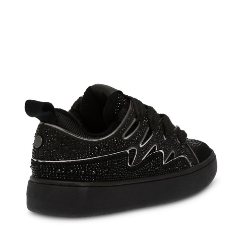 Steve Madden Women's Black Roaring-R Sneakers | Steve Madden In Lebanon