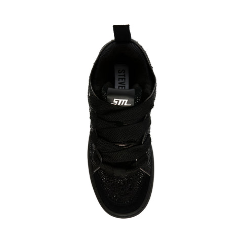 Steve Madden Women's Black Roaring-R Sneakers | Steve Madden In Lebanon