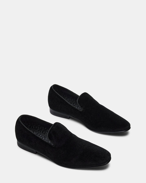 Steve Madden Men's Black Velvet Casual Shoes |Steve Madden In Lebanon