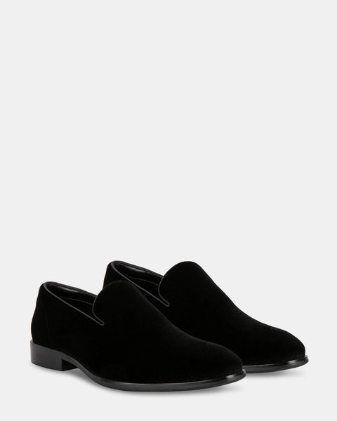 Steve Madden Men's Black Velvet Casual Shoes |Steve Madden In Lebanon