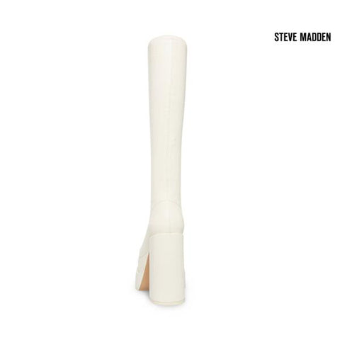 Steve Madden Women's Off-White Cypress Heeled Boots |Steve Madden in Lebanon